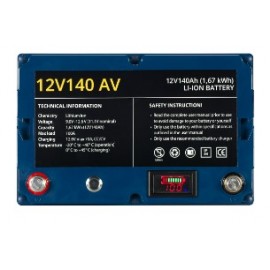 Aku REBELCELL 12V 140 AV li-ion battery 1,67 kWh 10,5kg Aku REBELCELL 12V 140 AV li-ion battery 1,67 kWh 10,5kg