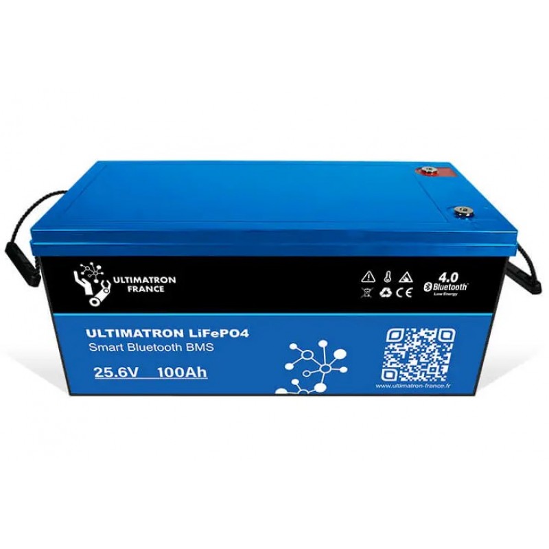 Liitiumaku Ultimatron LiFePO4 Smart BMS 25,6V 100Ah