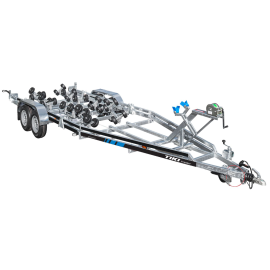 BP2600-DRB multirull paadihaagis ülespööratavate LED tagatuledega