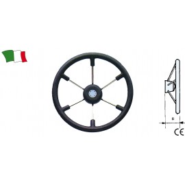 Paadirool 330mm, RVT, 6 kodaraga, must  129434
