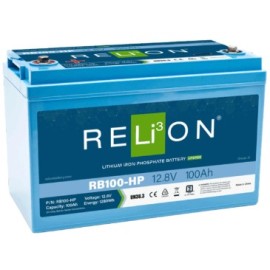 RELiON 12.8V 100Ah HP LiFePO4 Battery (sobib Mercury mootorite käivitusakuks) RELiON 12.8V 100Ah HP LiFePO4 Battery (sobib Mercury mootorite käivitusakuks)