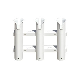 Ridvahoidja, 2-le ridvale, plastik, valge