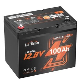 Liitiumaku Li Time 12V 100Ah GROUP24 Bluetooth 9,92kg 260x167x210mm Liitiumaku Li Time 12V 100Ah GROUP24 Bluetooth 9,92kg 260x167x210mm
