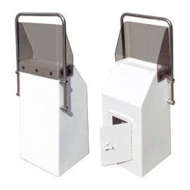 Roolikonsool tuuleklaasi ja SS-reelinguga 415x400x1170mm