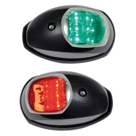 Evoled LED navigation lights pair - black