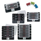 G.F.N Kaitsmekarp LED Indikaatoritega 100A, 12 pesa 630892