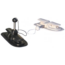 Aeru kinnitus kummipaadile, liimitav, helehall 203x91mm