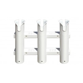 Ridvahoidja, 3-le ridvale, plastik, valge Ridvahoidja, 3-le ridvale, plastik, valge