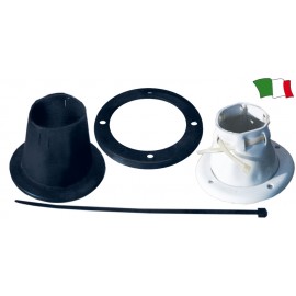 Läbiviik 110x70, must, koonus kaablisidemega