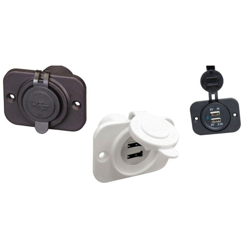 DOUBLE USB SOCKET must