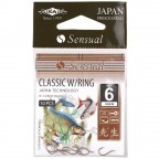  Mikado Sensual Classic Konksud W/Ring, suurus 4 / 10tk HS039-4LBR