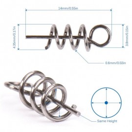 Soft Bait spring 14mm 10pcs