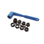 WRENCH FOR PROPELLER NUT WITH ADAPTERS