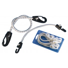 ELASTIC BRAID WITH NYLON HOOKS 4X20cm