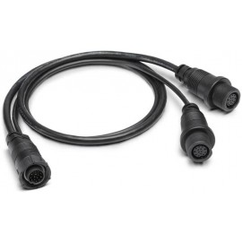 Humminbird Side Imaging Left & Right Transducer Splitter Cable 720112-1 Humminbird Side Imaging Left & Right Transducer Splitter Cable 720112-1