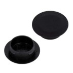 Floor socket cover- External-black rubber