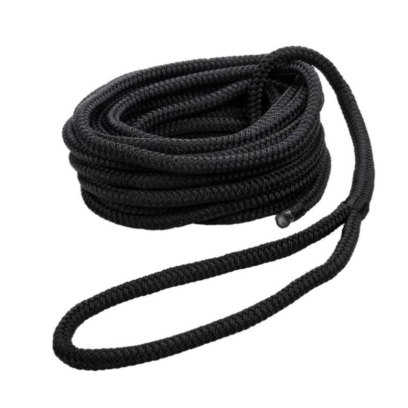 Qvarken Mooring Rope Dockline with eye 16mm 6m black