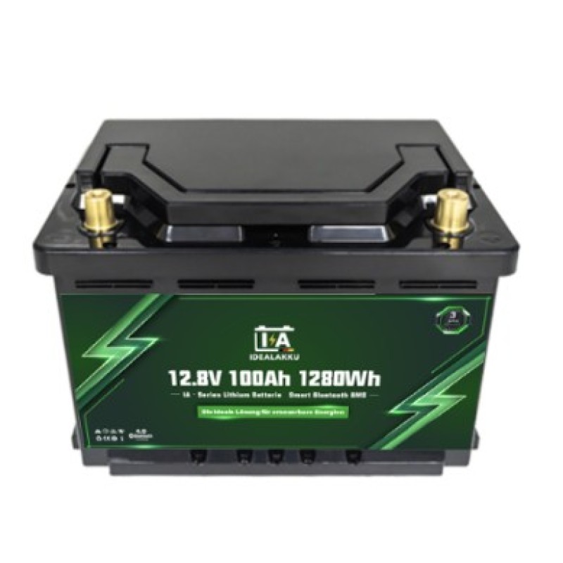 Liitiumaku Idealakku IA 12.8V 100Ah BT LN3 (279×175×189mm)