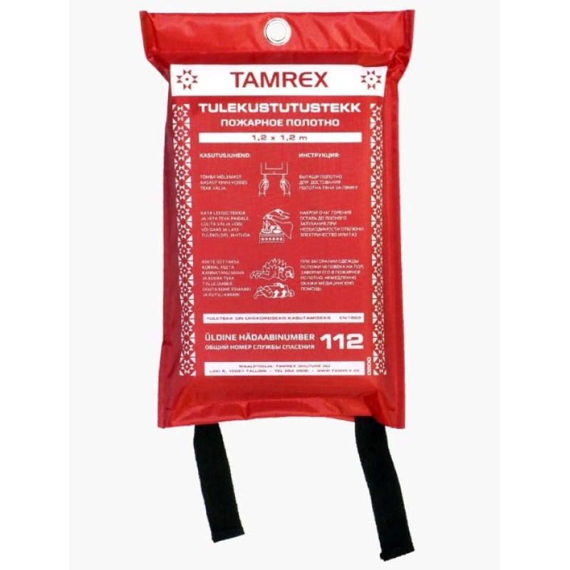 Tulekustutustekk 120x120cm Tamrex